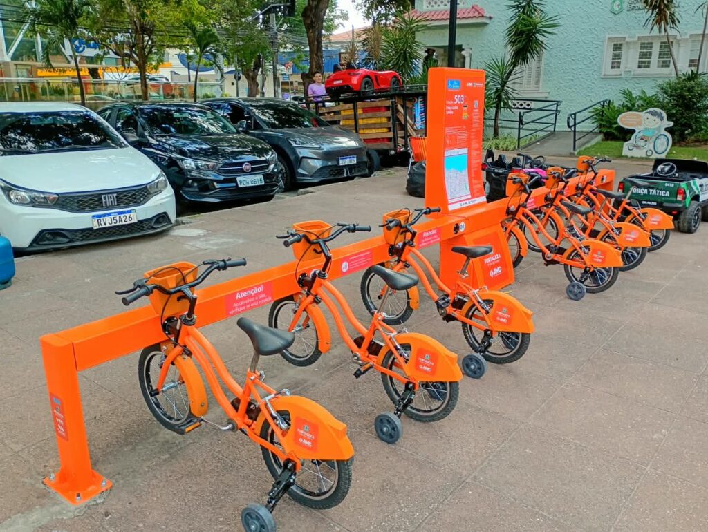 Bicicletar oferece passes infantis gratuitos no Dia das Crianças em Fortaleza